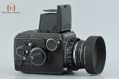 【中古】ZENZA BRONICA ゼンザブロニカ EC ブラック + Nikon NIKKOR-P 75mm f/2.8