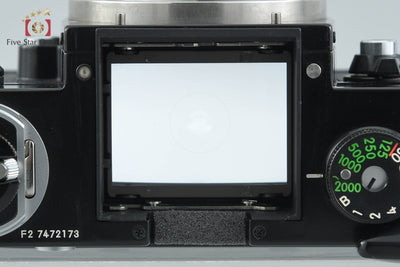 【中古】Nikon ニコン F2 アイレベル ブラック フィルム一眼レフカメラ 2026.7月 オーバーホール済み