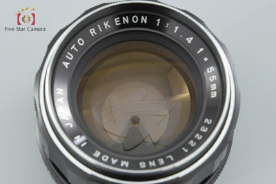 【中古】RICOH リコー AUTO RIKENON 55mm f/1.4 M42マウント
