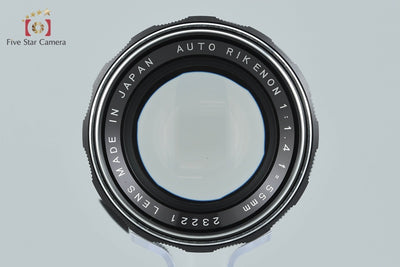 【中古】RICOH リコー AUTO RIKENON 55mm f/1.4 M42マウント