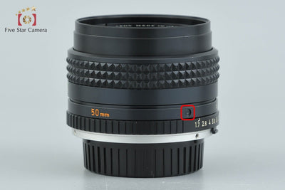 【中古】MINOLTA ミノルタ MC ROKKOR-PF 50mm f/1.7