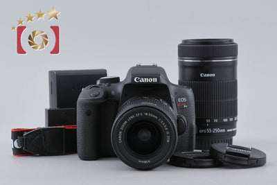 【中古】Canon キヤノン EOS Kiss X8i ダブルズームキット