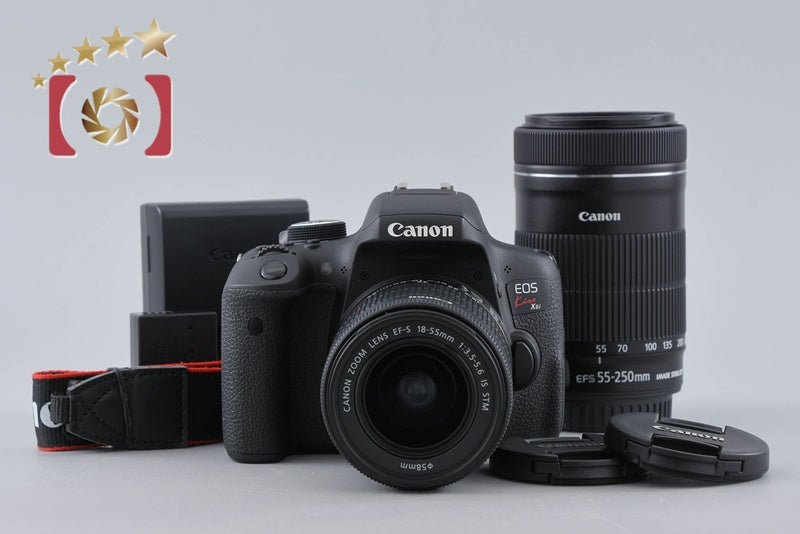【中古】Canon キヤノン EOS Kiss X8i ダブルズームキット