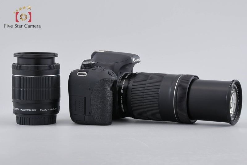 中古】Canon キヤノン EOS Kiss X8i ダブルズームキット – Five Star