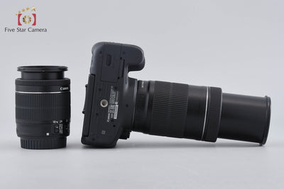 【中古】Canon キヤノン EOS Kiss X8i ダブルズームキット