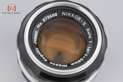 【中古】Nikon ニコン NIKKOR-S Auto 50mm f/1.4