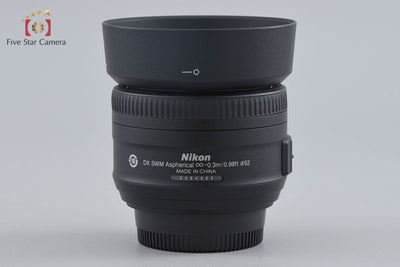 【中古】Nikon ニコン AF-S DX NIKKOR 35mm f/1.8 G