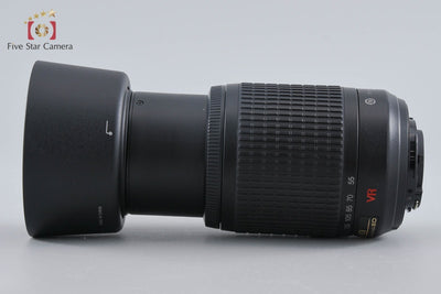 【中古】Nikon ニコン AF-S DX NIKKOR 55-200mm f/4-5.6 G ED VR 元箱付き