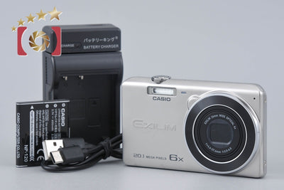 【中古】CASIO カシオ EXILIM EX-ZS35 シルバー コンパクトデジタルカメラ