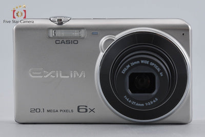 【中古】CASIO カシオ EXILIM EX-ZS35 シルバー コンパクトデジタルカメラ