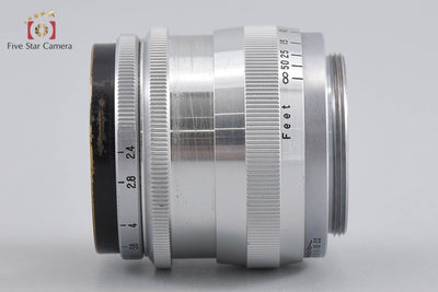 【中古】Asahi Kogaku 旭光学工業 Takumar 58mm f/2.4 M37マウント Asahiflex用