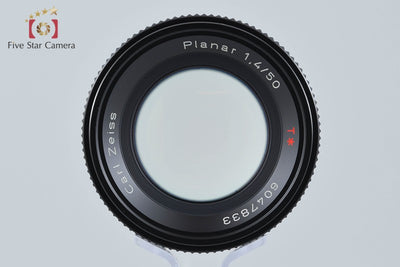 【中古】CONTAX コンタックス Carl Zeiss Planar 50mm f/1.4 T* AEJ