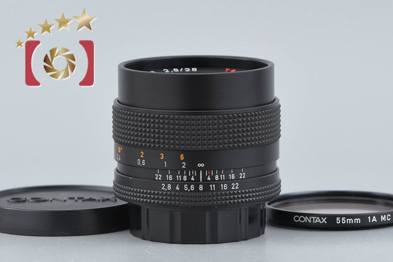 【中古】CONTAX コンタックス Carl Zeiss Distagon 28mm f/2.8 T* AEJ