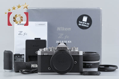【中古】Nikon ニコン Z fc 28mm f/2.8 スペシャルエディションキット シルバー シャッター回数僅少 元箱付き 海外版