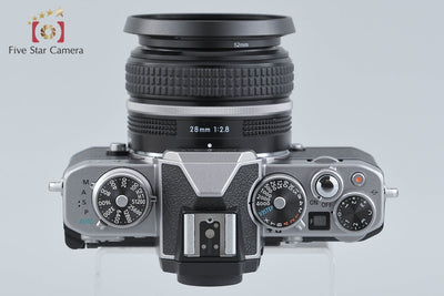 【中古】Nikon ニコン Z fc 28mm f/2.8 スペシャルエディションキット シルバー シャッター回数僅少 元箱付き 海外版