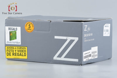 【中古】Nikon ニコン Z fc 28mm f/2.8 スペシャルエディションキット シルバー シャッター回数僅少 元箱付き 海外版