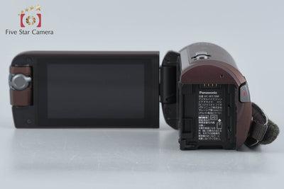 【中古】Panasonic パナソニック HC-W570M ブラウン ビデオカメラ 元箱付き