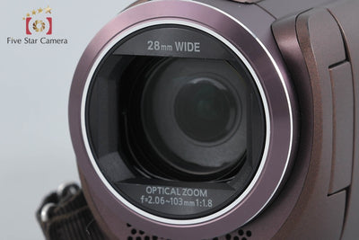 【中古】Panasonic パナソニック HC-W570M ブラウン ビデオカメラ 元箱付き
