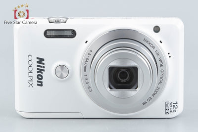 【中古】Nikon ニコン COOLPIX S6900 ナチュラルホワイト コンパクトデジタルカメラ