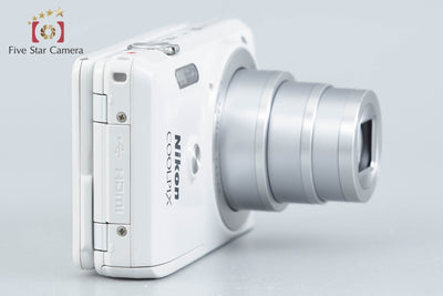 【中古】Nikon ニコン COOLPIX S6900 ナチュラルホワイト コンパクトデジタルカメラ