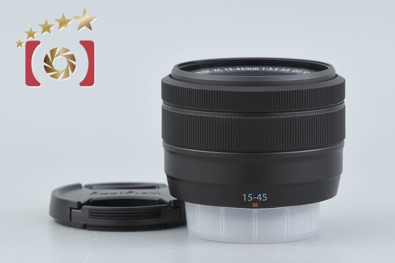 【中古】FUJIFILM 富士フイルム XC 15-45mm f/3.5-5.6 OIS PZ ブラック