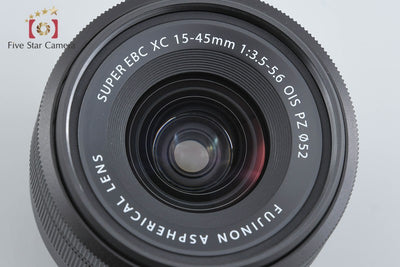 【中古】FUJIFILM 富士フイルム XC 15-45mm f/3.5-5.6 OIS PZ ブラック
