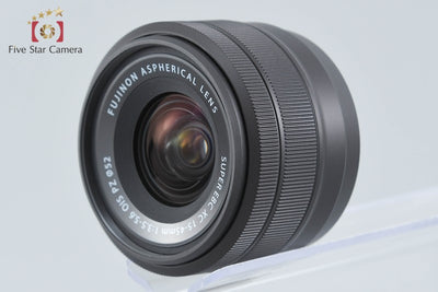 【中古】FUJIFILM 富士フイルム XC 15-45mm f/3.5-5.6 OIS PZ ブラック