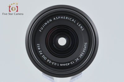 【中古】FUJIFILM 富士フイルム XC 15-45mm f/3.5-5.6 OIS PZ ブラック