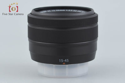 【中古】FUJIFILM 富士フイルム XC 15-45mm f/3.5-5.6 OIS PZ ブラック