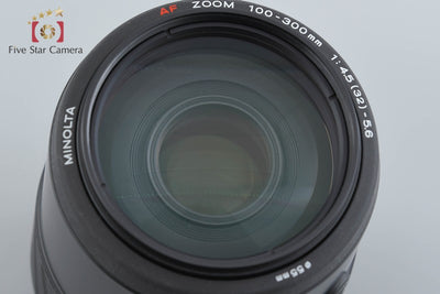 【中古】MINOLTA ミノルタ AF ZOOM 100-300mm f/4.5-5.6 ソニー/ミノルタAマウント用