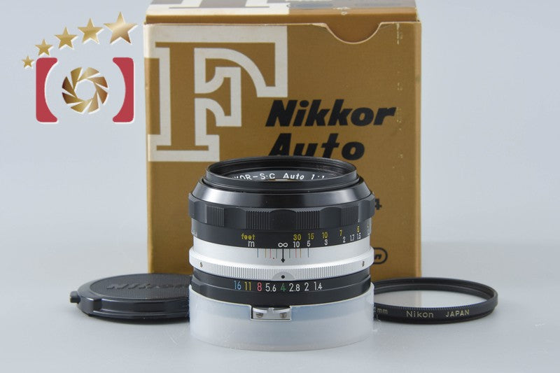 【中古】Nikon ニコン NIKKOR-S.C Auto 50mm f/1.4 元箱付き