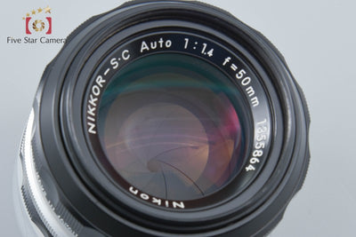 【中古】Nikon ニコン NIKKOR-S.C Auto 50mm f/1.4 元箱付き