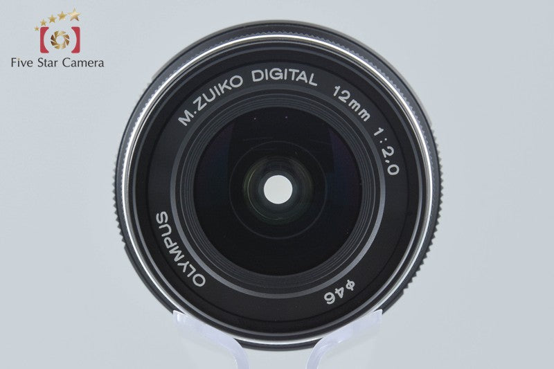 中古】OLYMPUS オリンパス M.ZUIKO DIGITAL ED 12mm f/2.0 ブラック