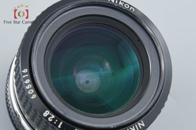 【中古】Nikon ニコン Ai NIKKOR 28mm f/2.8