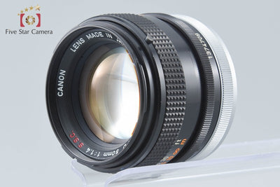【中古】Canon キヤノン FD 50mm f/1.4 S.S.C.