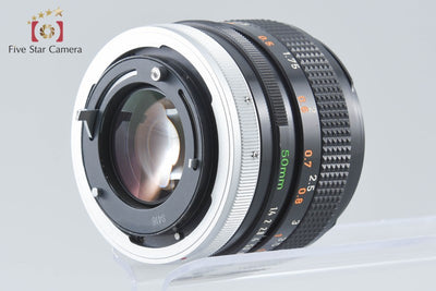 【中古】Canon キヤノン FD 50mm f/1.4 S.S.C.