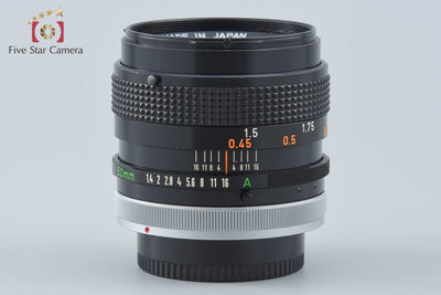 【中古】Canon キヤノン FD 50mm f/1.4 S.S.C.