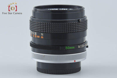 【中古】Canon キヤノン FD 50mm f/1.4 S.S.C.