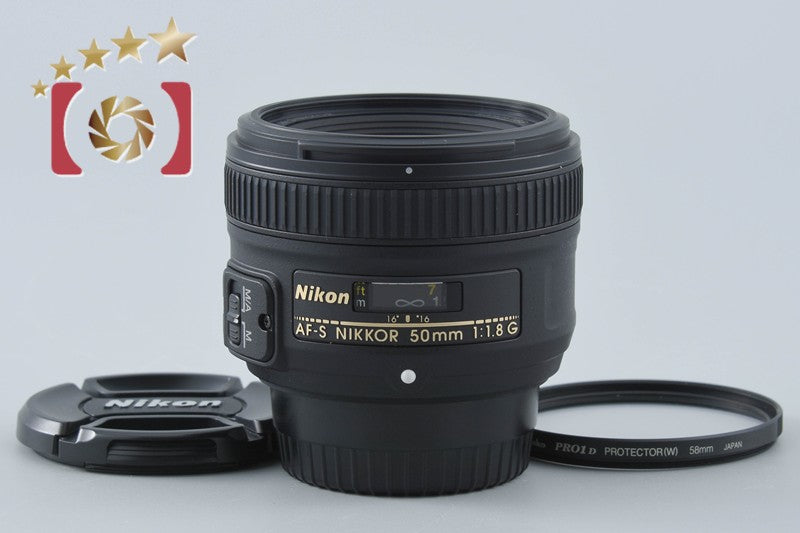 【中古】Nikon ニコン AF-S NIKKOR 50mm f/1.8 G