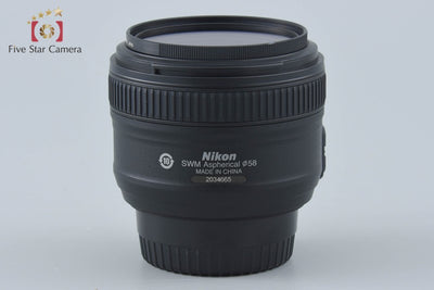【中古】Nikon ニコン AF-S NIKKOR 50mm f/1.8 G