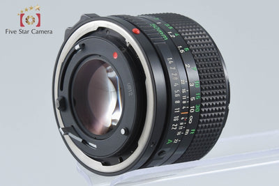 【中古】Canon キヤノン New FD 50mm f/1.4