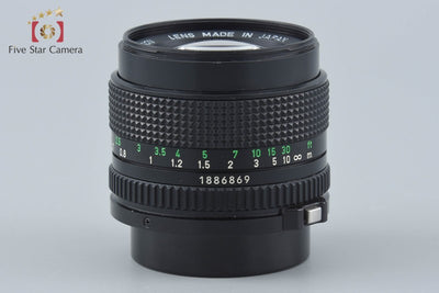 【中古】Canon キヤノン New FD 50mm f/1.4