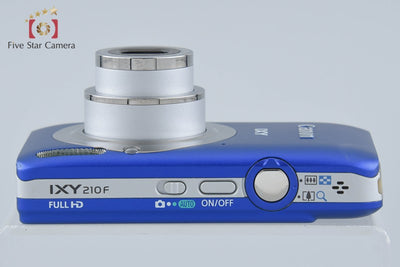 【中古】Canon キヤノン IXY 210F ブルー コンパクトデジタルカメラ 元箱付き