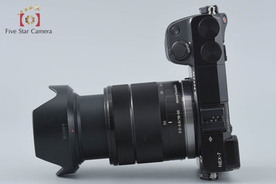 【中古】SONY ソニー α NEX-7 ズームレンズキット ブラック 多言語対応