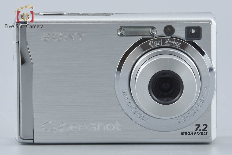 中古】SONY ソニー Cyber-shot DSC-W80 シルバー コンパクトデジタル
