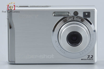 【中古】SONY ソニー Cyber-shot DSC-W80 シルバー コンパクトデジタルカメラ