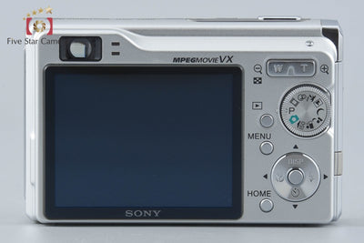 【中古】SONY ソニー Cyber-shot DSC-W80 シルバー コンパクトデジタルカメラ