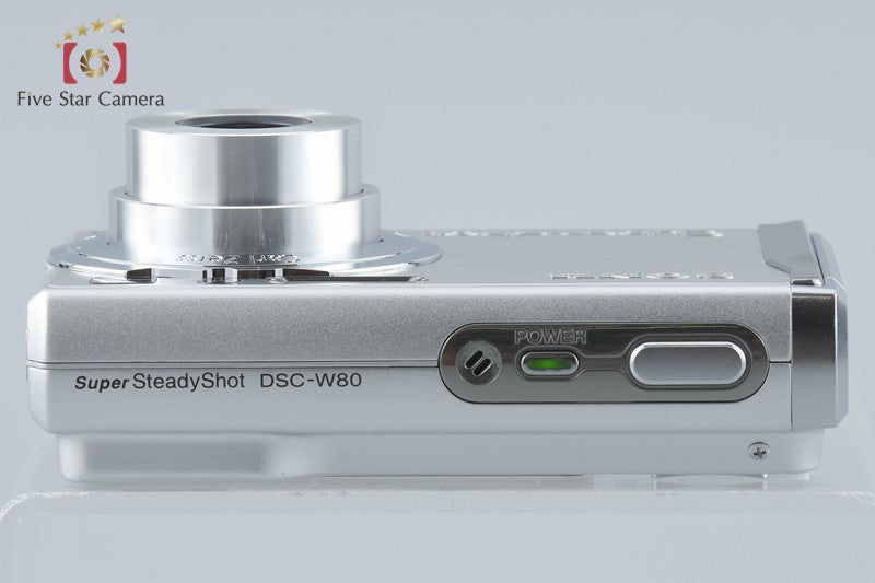中古】SONY ソニー Cyber-shot DSC-W80 シルバー コンパクトデジタル