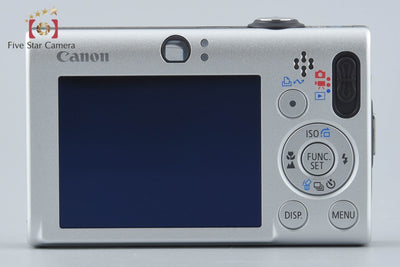 【中古】Canon キヤノン IXY Digital 20 IS シルバー コンパクトデジタルカメラ 元箱付き
