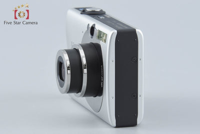 【中古】Canon キヤノン IXY Digital 20 IS シルバー コンパクトデジタルカメラ 元箱付き